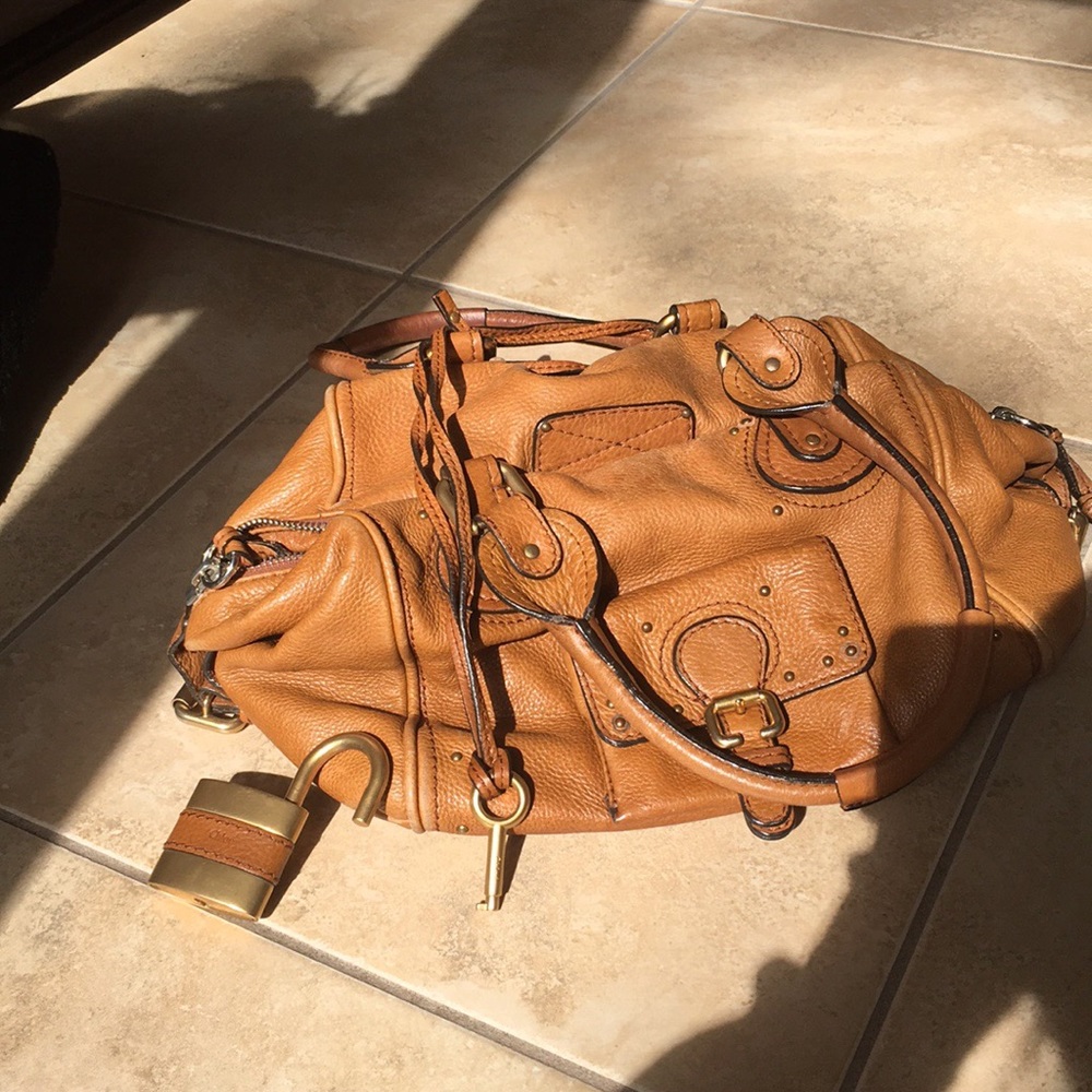 Tan Chloe Handbag  not 4 sale - Picture 3 of 5